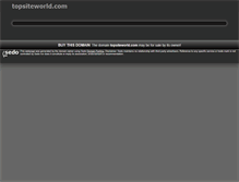 Tablet Screenshot of demo.topsiteworld.com